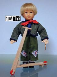 Kathe Kruse 28801 GOLDKIND LUCKY CHARM BOY DOLL W. AUTOPED 2008